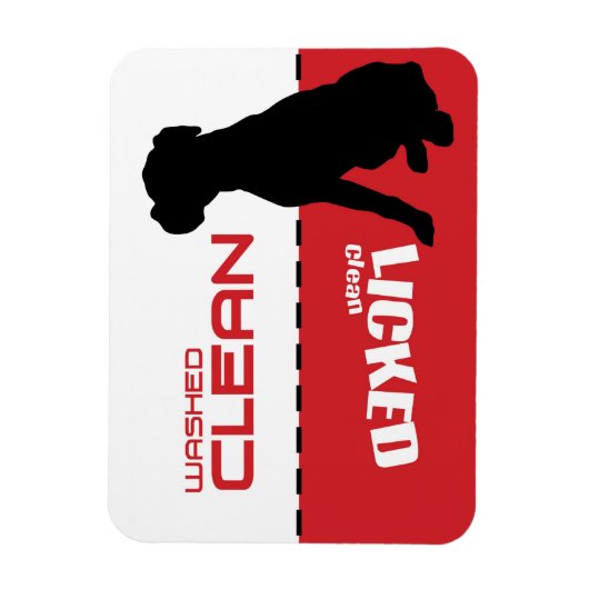 Boxer Dog, Puppy Dishwasmachine Magnet - Gematuree Magneet (Verticaal)