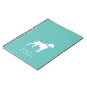 Boxer Dog Puppy Notitieboek (Linkerzijde)