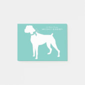 Boxer Dog Puppy Post-it® Notes (Voorkant)