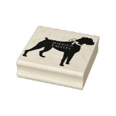 Boxer Dog Puppy Rubberstempel (Stempel)