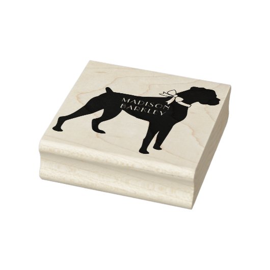 Boxer Dog Puppy Rubberstempel (Stempel)