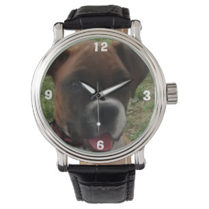 BOXER DOG PUPPY watch Horloge