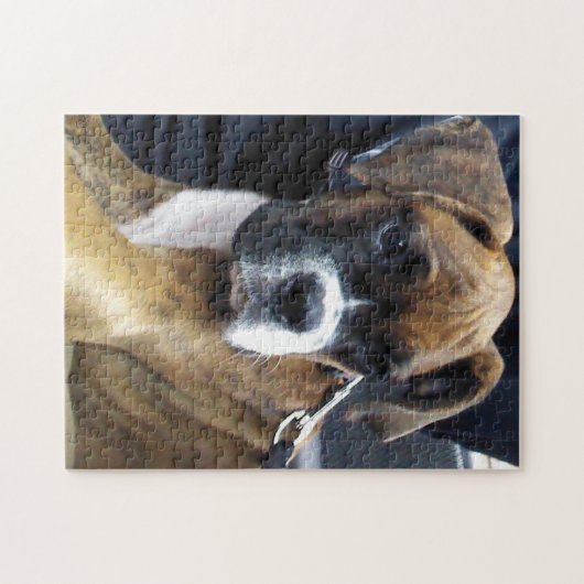 BOXER DOG puzzel Legpuzzel (Horizontaal)