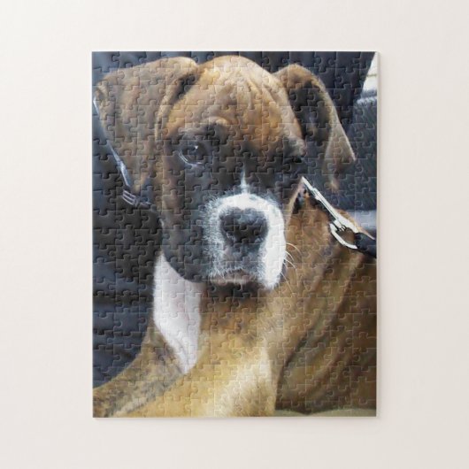 BOXER DOG puzzel Legpuzzel (Verticaal)