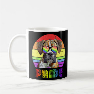 Boxer Dog Rainbow Sunbril Lgbt Gay Lesbian Prid Koffiemok