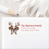 Boxer Dog Return Address Labels (Insitu)