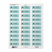 Boxer Dog Return Address Labels (Full Sheet)