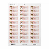 Boxer Dog Return Address Labels (Full Sheet)