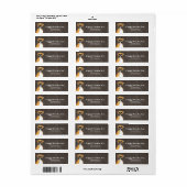 Boxer Dog Return Label (Full Sheet)