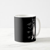 Boxer Dog Reverse Brindle Seal Anatomy Grappig Sch Koffiemok (Voorkant rechts)
