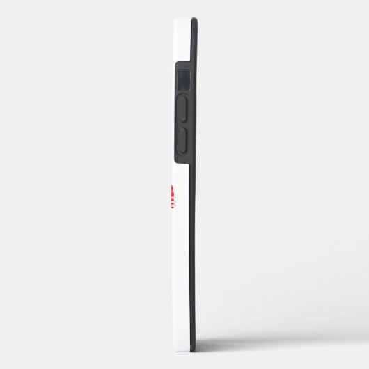 Boxer Dog Riding Red Truck Kerstmis Case-Mate iPhone Case (Achterkant / Links)