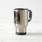 Boxer Dog Roestless Travel Mug Reisbeker (Voorkant rechts)
