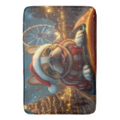 Boxer Dog Roller Onderzetter Kerst Badmat (Voorkant Verticaal)