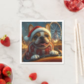 Boxer Dog Roller Onderzetter Kerst Servet (Insitu)