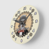 Boxer Dog Ronde Klok (Hoek)