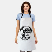 Boxer Dog Schort (Gedragen)