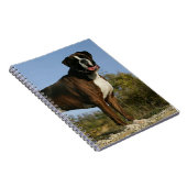 Boxer Dog Show Stance Notitieboek (Rechterzijde)