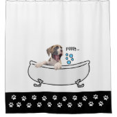 Boxer Dog Shower Curtain Douchegordijn (Voorkant)