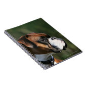 Boxer Dog Side Profile Notitieboek (Rechterzijde)