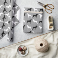 Boxer Dog Silhouettes Patroon