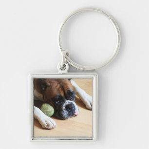 Boxer Dog sleutelhanger