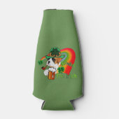 Boxer Dog St Patricks Day Flesjeskoeler (Voorkant)