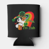 Boxer Dog St Patricks Day Gifts Blikjeskoeler (Achterkant)