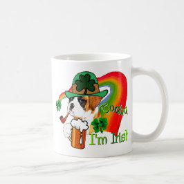 Boxer Dog St Patrick's Day Koffiemok