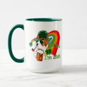 Boxer Dog St Patrick's Day Mok (Links)