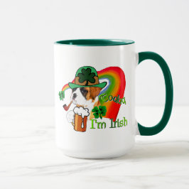 Boxer Dog St Patrick's Day Mok
