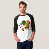 Boxer Dog St Patrick's Day T-shirt (Voorkant volledig)