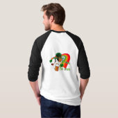 Boxer Dog St Patrick's Day T-shirt (Achterkant volledig)
