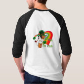 Boxer Dog St Patrick's Day T-shirt (Achterkant)