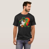 Boxer Dog St Patrick's Day T-shirt (Voorkant volledig)