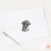 Boxer Dog stickers (Envelop)
