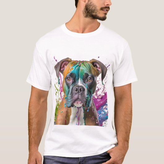 Boxer Dog T-shirt (Voorkant)