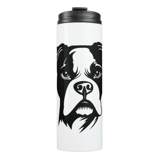 Boxer Dog Thermosbeker (Voorkant)