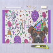 Boxer Dog Tissuepapier (Craft)