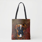 Boxer Dog Tote Bag (Voorkant)