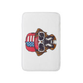 Boxer Dog USA Badmat (Voorkant Verticaal)