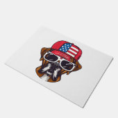 Boxer Dog USA Deurmat (Schuin)