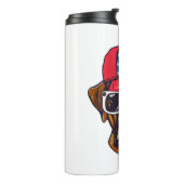 Boxer Dog USA Thermosbeker (Gedraaid links)