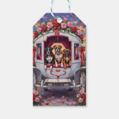 Boxer Dog Valentine's Day  Cadeaulabel (Voorkant)