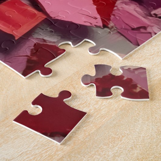 Boxer Dog Valentine's Day Heart Balloon Fun Legpuzzel (Zijkant)