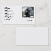 Boxer Dog Visitekaartje (Voorkant / Achterkant)