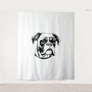Boxer Dog Wandkleed