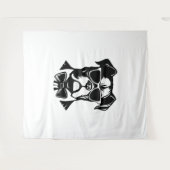 Boxer Dog Wandkleed (Voorkant (horizontaal))