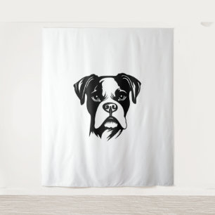 Boxer Dog Wandkleed