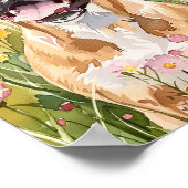 Boxer Dog Waterverf Print – Schattigee Boxer Wall  (Hoek)