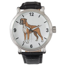 Boxer Dog Wrist Watch Cute Pet Style Horloge